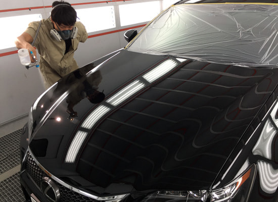 ガラスコーティング施工